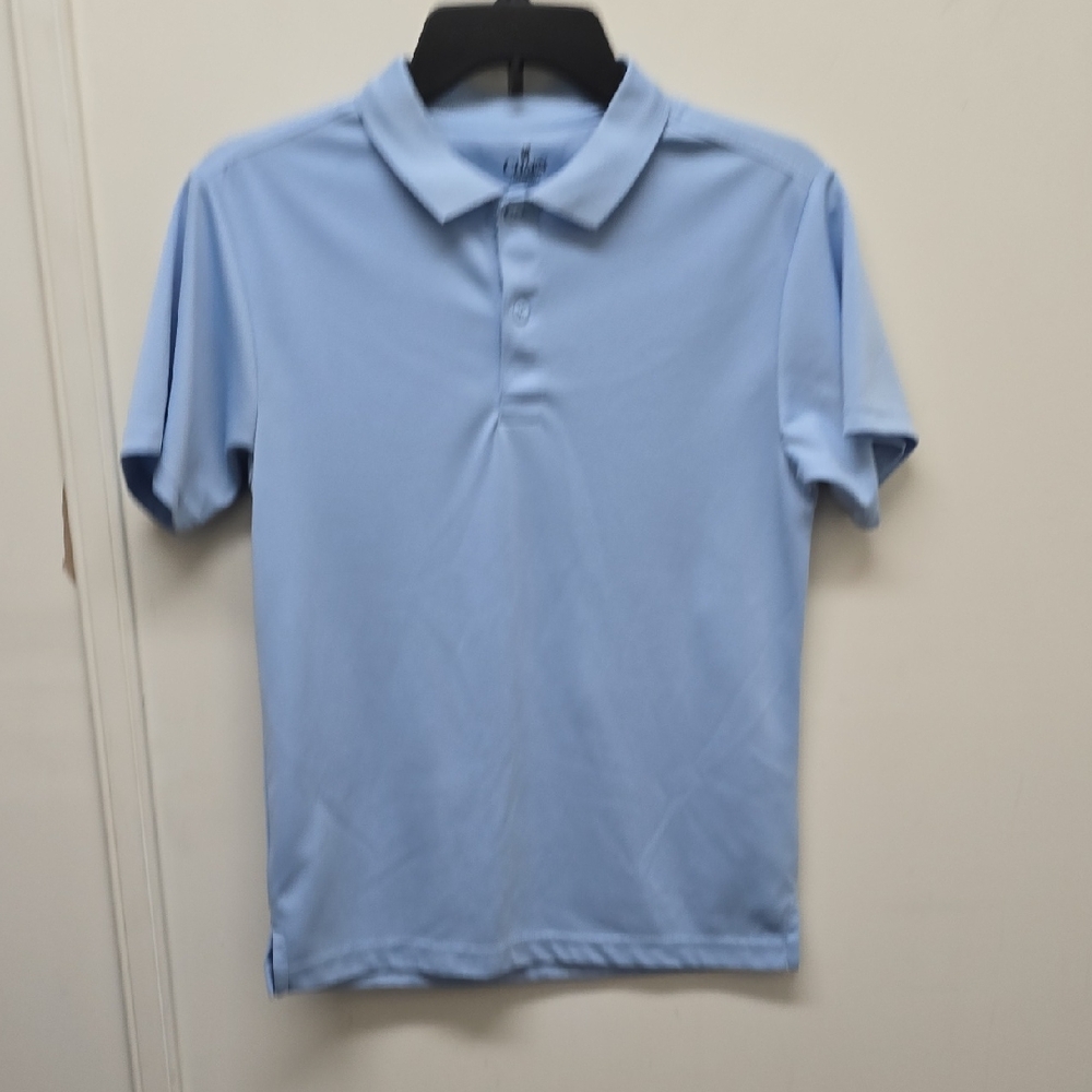 CHAPS Light Blue Polo Shirt - Size S